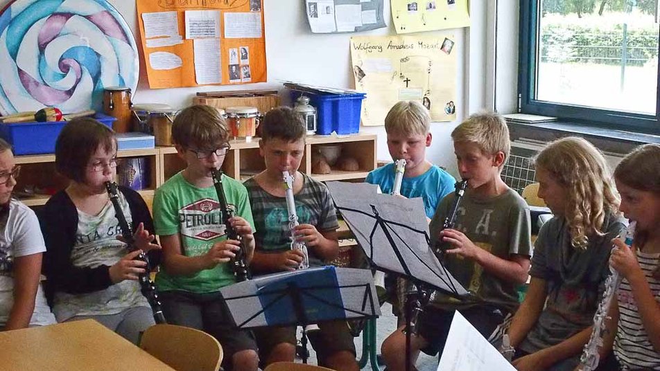 Die NUVO Instrumente Musikklasse in Biedenkopf